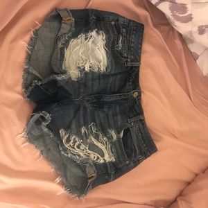 American Eagle jean shorts